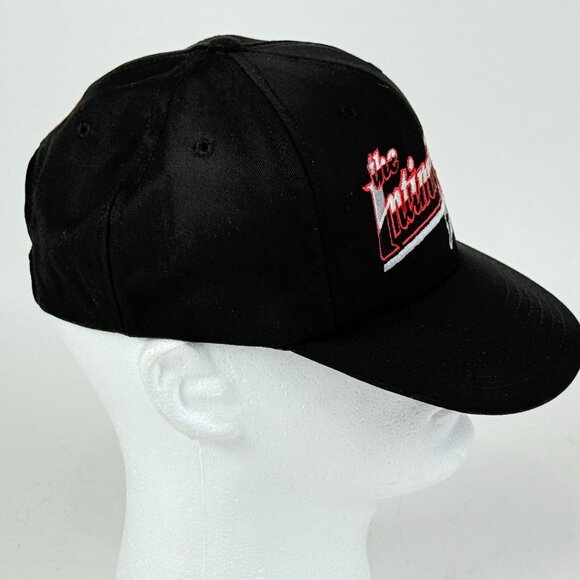 Dale Earnhardt The Intimidator Black Snapback Hat Vintage 90s USA Sports Image - Picture 4 of 6